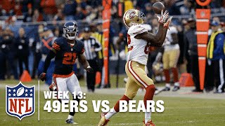 Blaine Gabbert to Torrey Smith for 71Yard GameWinning TD in OT  49ers vs Bears  NFL [upl. by Spratt]