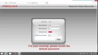 Foscam NVR Tutorial How to install plugin and add IPC when first setup your NVR [upl. by Ellswerth]