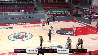 Yalova VİP  Edirne DSİ TKBL 9Hafta [upl. by Oeniri657]