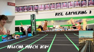 Rise Gathering 2  Arizona Tricking March 2024 [upl. by Corb]