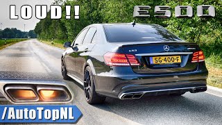 604HP Mercedes Benz E Class E500 47 V8 BiTurbo EPC Tuning LOUD Exhaust SOUND by AutoTopNL [upl. by Eitisahc8]