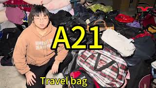 A21 Used luggage used travel bag，China factory [upl. by Imelda]