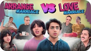 LOVE MARRIAGE VS ARRANGED MARRIAGE🤵🏻👰🏻 Raj Grover  ​⁠RajGrover005 [upl. by Gregorio256]