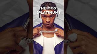 Rappers With The MOST Platinum Songs [upl. by Lurleen281]