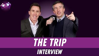 Steve Coogan amp Rob Brydon The Trip to Italy Interview on Their Latest Travel Destination [upl. by Drummond913]