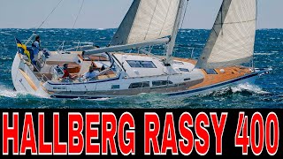 Hallberg Rassy 400 Clever details big changes for a blue water cruiser [upl. by Luzader]