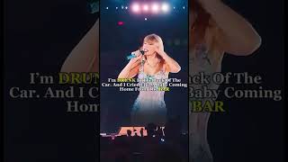 Taylor Swift She Gets Drunk A Lot TaylorSwift ​⁠ fypシ shorts [upl. by Che689]