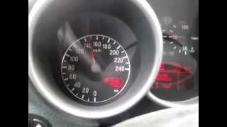 Alfa Romeo 147 19 JTD acceleration amp top speed [upl. by Acnayb]