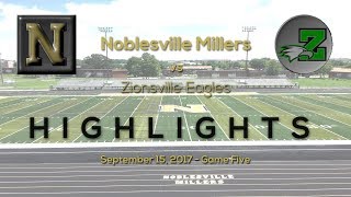 Noblesville vs Zionsville Varsity 20170915 [upl. by Ness]