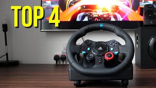 TOP 4 Best Steering Wheel PS4 PC PS5 amp XBOX 2021 [upl. by Bolton215]