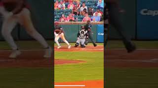 Ivan Johnson Two Home Run Game Reds [upl. by Trudey771]