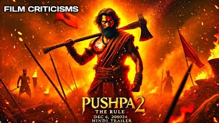 PUSHPA2ThefilmOfficialTrailerAlluArjunRashmikaFahadhSukumarConceptm [upl. by Sommers]