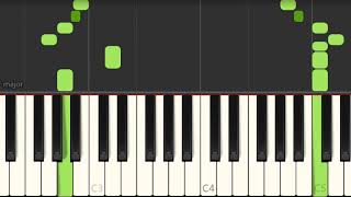 Lang zal hij leven Eenvoudig Piano tutorial Synthesia [upl. by Leggett]