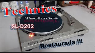 Technics SLD202 Características y reparación de la bandeja giradiscos [upl. by Wynnie327]