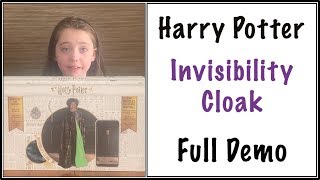 Harry Potter Invisibility Cloak Review From Wow Ideas Gifted [upl. by Duky]