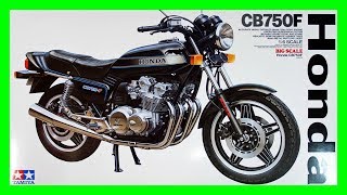 Quick Look At TAMIYA Honda CB750F 16 [upl. by Haugen]