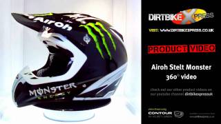 Airoh Stelt Monster Energy Black Helmet [upl. by Alban]