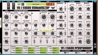 Reason Synthetic Rig  VK1 Viking synthesizer [upl. by Etessil837]