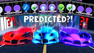 How to PREDICT YOUR HYPERCHROME LUCKY DROP in Roblox jailbreak [upl. by Featherstone]