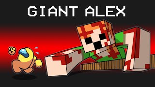 GIANT ALEX Mod in Among Us [upl. by Kcirtapnaes]