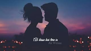 Dua Bhi Lage Na Mujhe Dawa Bhi Lage Na Mujhe  Dil Ko Karaar Aaya Full Song With Lyrics AK Writes [upl. by Asiuol935]