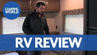 2017 Shasta Oasis 21CK  Travel Trailer  Root Beer  RV Review [upl. by Josee]