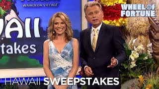 Take Me to Hawaii Sweepstakes THIS WEEK  Wheel of Fortune [upl. by Aretse53]