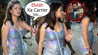 quotElvish Ka Carrier Toh Gaya quotAvneet Kaur Shocking Reaction On Elvish Yadav Arrested In NDPS Case [upl. by Mchenry]