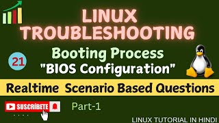 Linux Boot Process Explained With RealTime Troubleshooting Scenarios  Part 21  SN Linux [upl. by Enoved587]