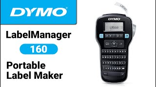 DYMO LabelManager 160 4K Detailed Setup amp Review  Unboxing Portable Label Maker [upl. by Bunni]