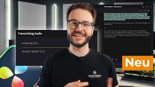 Text based Editing  Pausen automatisch löschen  DaVinci Resolve 19 Studio [upl. by Anam]