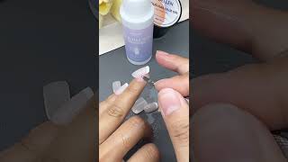 How to Use Nail Glue Remover for Nail Glue on Press on Nails nails gellen nailtutorial [upl. by Lilac383]