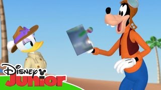 Musses Klubbhus SafariPetter och pusselbitarna  Disney Junior Sverige [upl. by Juanne]