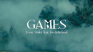 Tessa Violet amp lovelytheband  Games Official Lyric Video [upl. by Galitea]