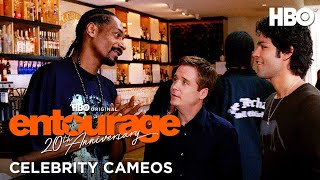 Entourages Celebrity Cameos  Entourage  HBO [upl. by Aseretairam937]