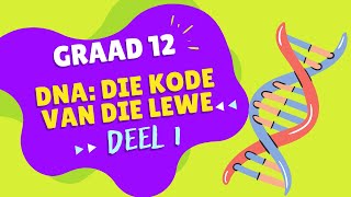 Graad 12 Lewenswetenskappe DNA Die Kode Van Die Lewe DEEL 1 [upl. by Grigson]