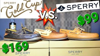 Get THESE Sperry Gold Cup VS Regular Boat Shoes 2eye [upl. by Victor]