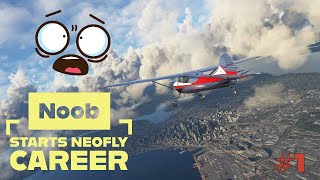 Noob starts his Pilot Career in NeoFly 41 [upl. by Anerb]