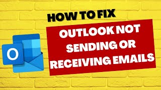 Troubleshooting Guide How to Fix Outlook Not Sending or Receiving Emails [upl. by Scrogan166]