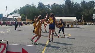 Azcapotzalvo M VS VAllejo V 4to semifinal femenil basquetbol juegos intra CCH 2024 [upl. by Ielerol]