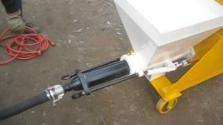 plaster spraying machine [upl. by Anitram148]