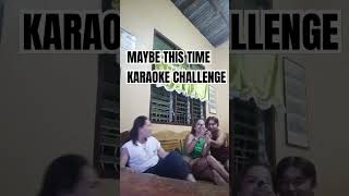 Maybe This Time Karaoke Challenge maybethistime fyp karaokechallenge sarahgeronimo [upl. by Maia214]