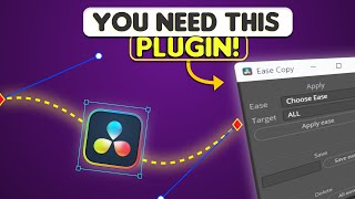 FREE Plugin to Copy Ease Curve in DaVinci Resolve MUST HAVE [upl. by Hepza]