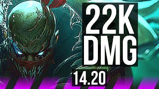 PYKE amp Jinx vs RELL amp Aphelios SUP  22k DMG  EUW Master  1420 [upl. by Asseneg]