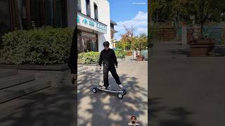 Electric stake board 360 degree 😱skateboard automobile skateboarding review [upl. by Idnyc551]