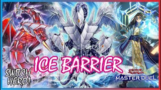 ICE BARRIER POST WINGS OF THE GUARDIAN COMBO RANKED GAMEPLAY YuGiOh Master Duel icebarrier [upl. by Trudey]