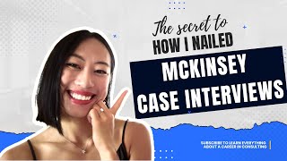 THIS Method improved my case interview success rate by 90  McKinsey consultant tip sharing [upl. by Tanney435]