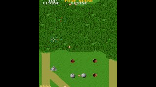 Super Xevious Arcade Longplay 1984 Namco Japan [upl. by Essile]