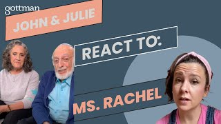 Drs Julie amp John Gottman react to Ms Rachels Emotion Coaching [upl. by Tolmach]