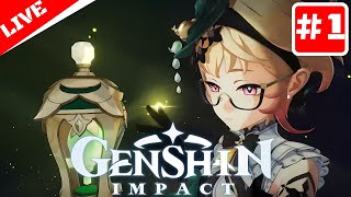 🗡️GENSHIN IMPACT ⟬LIVE⟭ GAMEPLAY ⟬1⟭ [upl. by Ayokahs955]